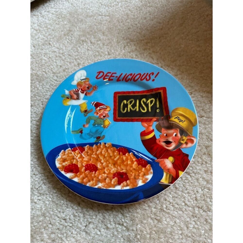 Vintage Kellogg's Rice Krispies Collector's Plate Sign 2008